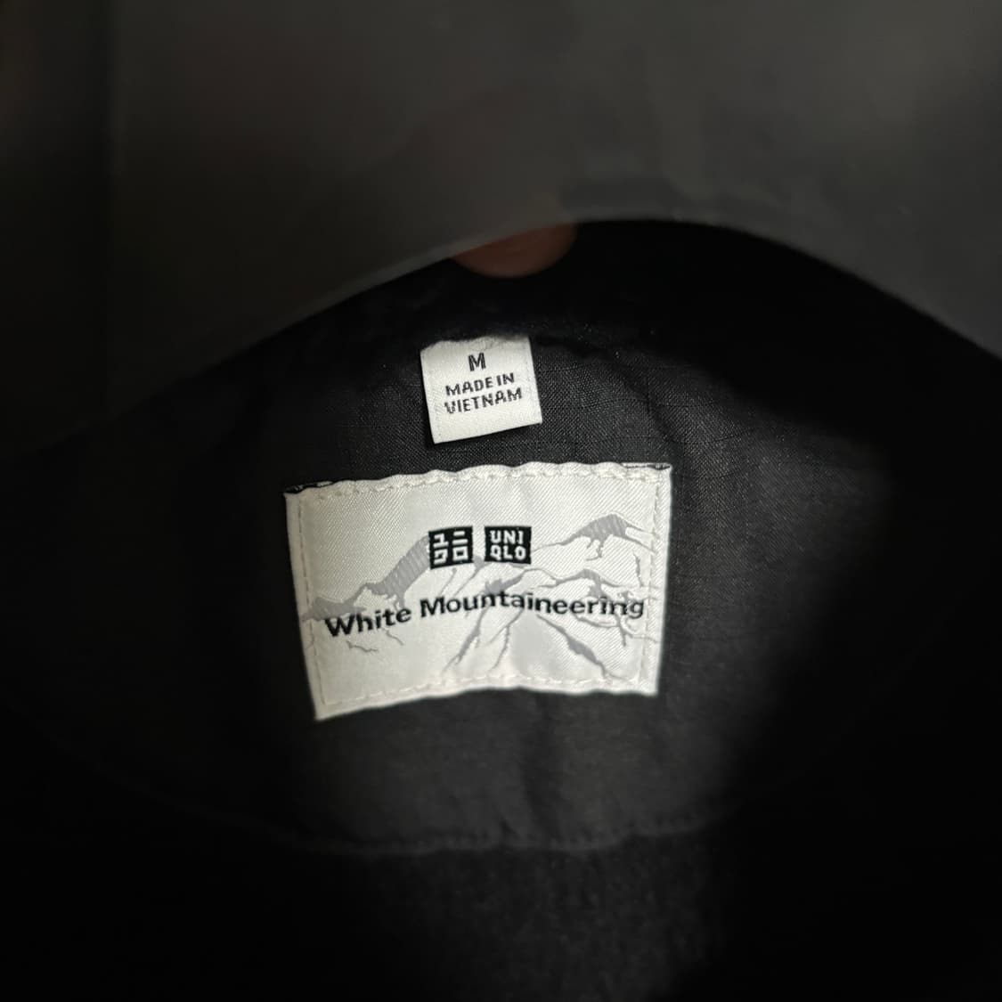 유니클로 X 화이트마운티니어링 후리스 스냅 풀오버 / 블랙, M 상품이미지5