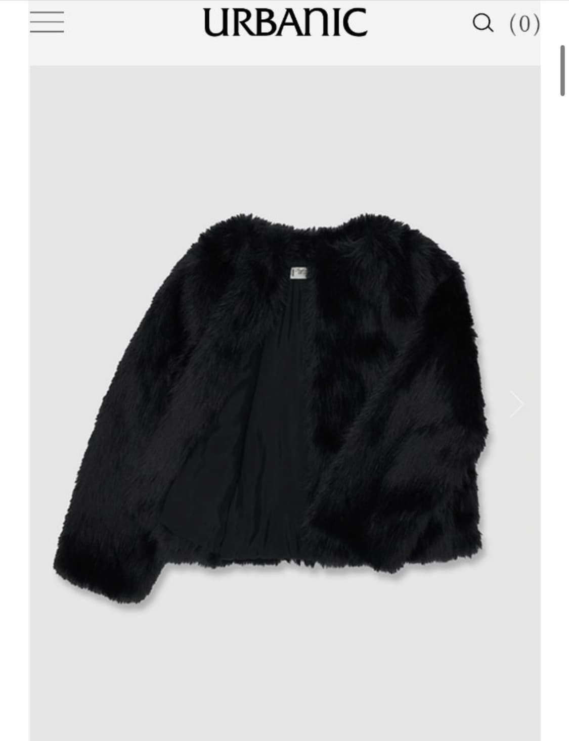 얼바닉30 퍼자켓 Faux Fur Jacket 상품이미지4