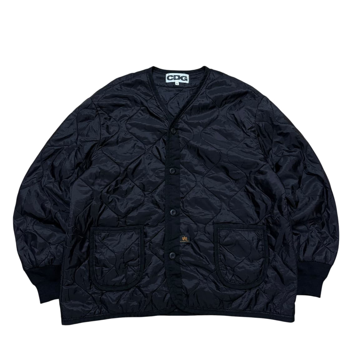 꼼데가르송 x 알파 퀼팅자켓 상품이미지2