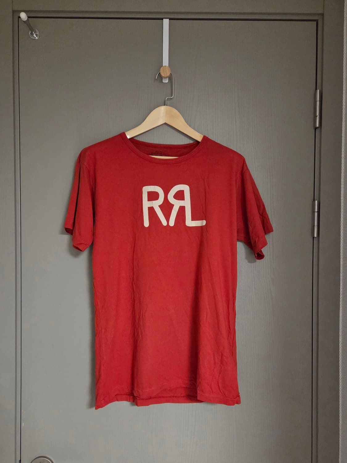 RRL 더블알엘 렌치 로고 반팔 티셔츠 L 상품이미지1