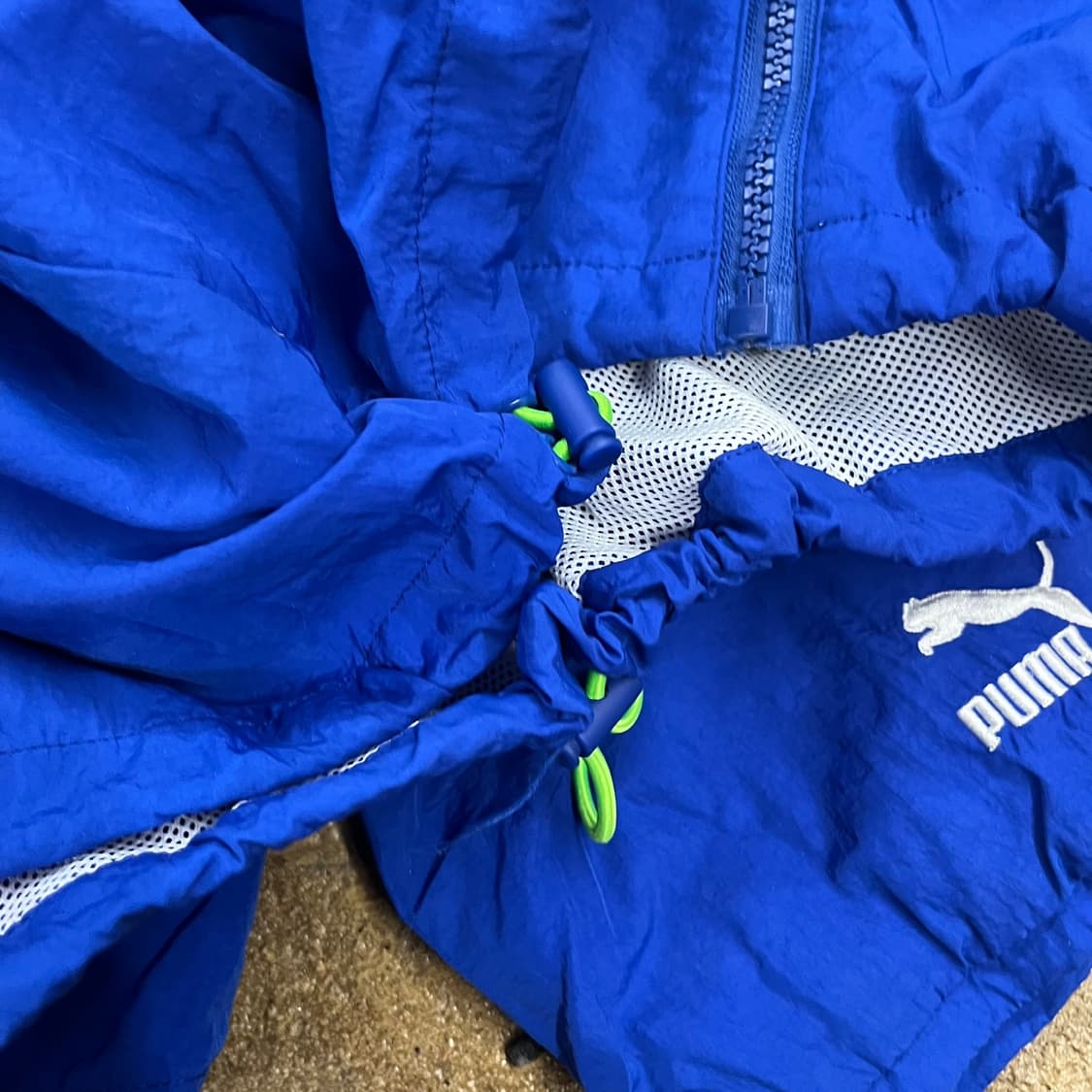 [정품/L] 푸마 올드스쿨 바람막이 자켓 b19 상품이미지5