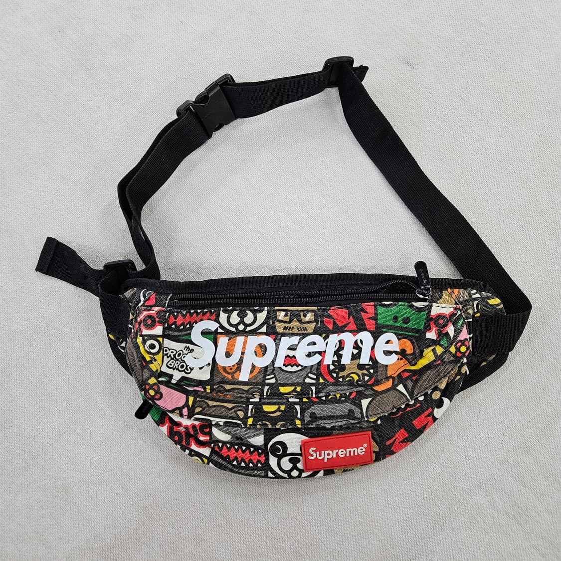 멀티프린팅 힙색 가방 0121Y2 상품이미지2