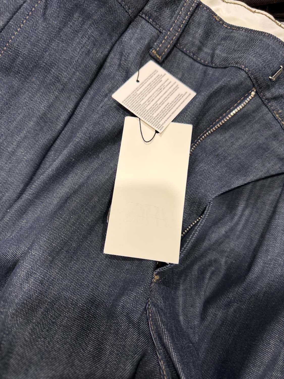 자라 와이드 레그 생지 데님 상품이미지8