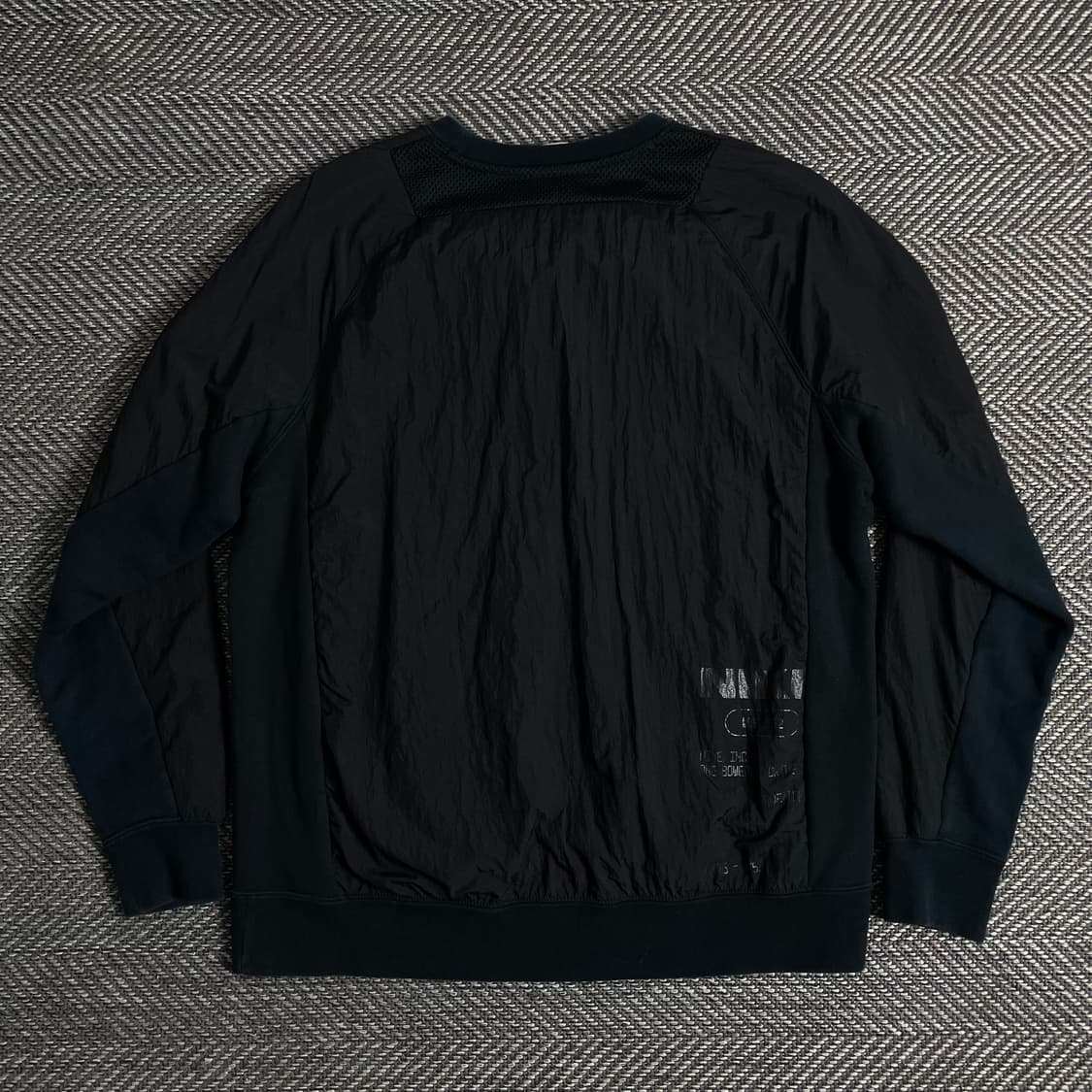 나이키 빅로고 나일론 믹스업 스웻 웜업 맨투맨o 2885 상품이미지4