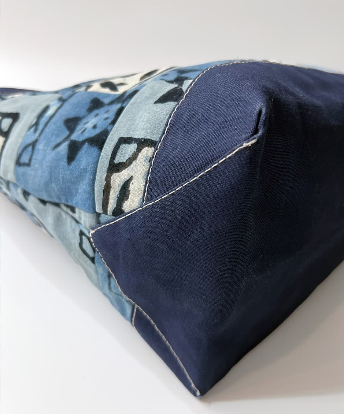 Patchwork Indigo 2way Market bag  상품이미지5