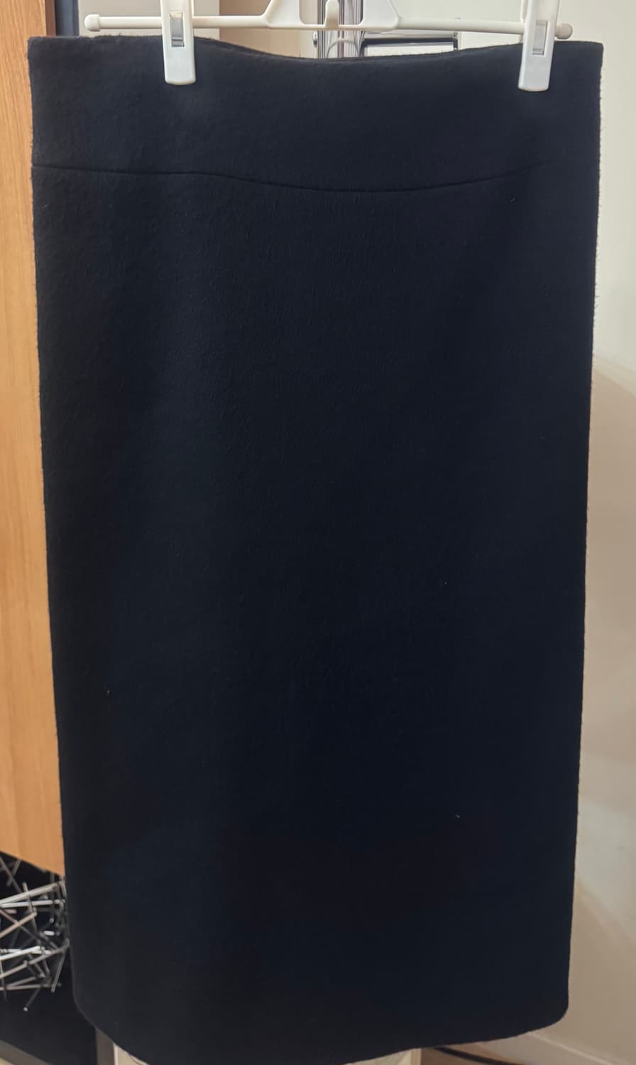 yohji yamamoto 요지 야마모토  울 플란넬 랩스커트 상품이미지3