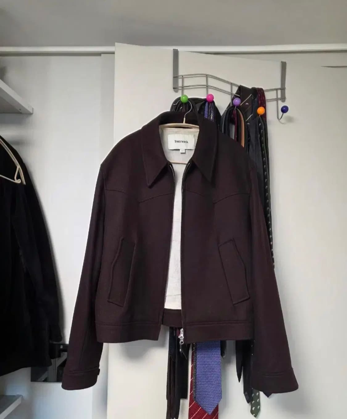 토니웩 울 웨스턴 자켓 트러커 새들 브라운 상품이미지4