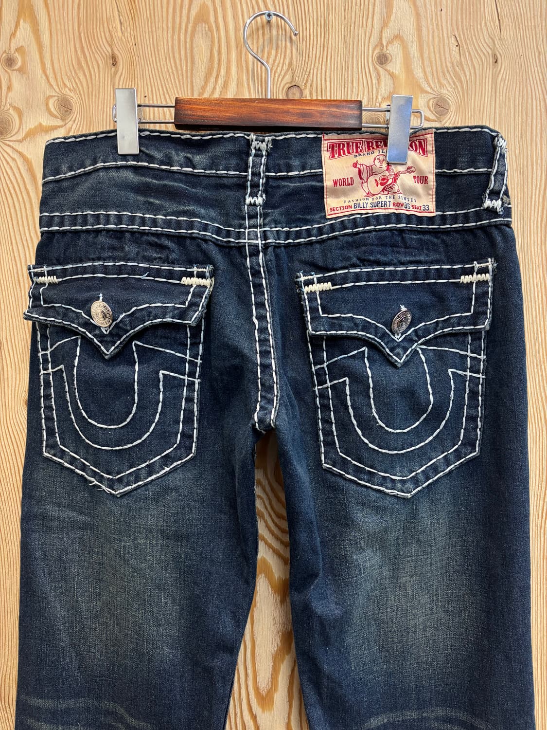 트루릴리전 빌리 super t 스티치 팬츠  상품이미지3