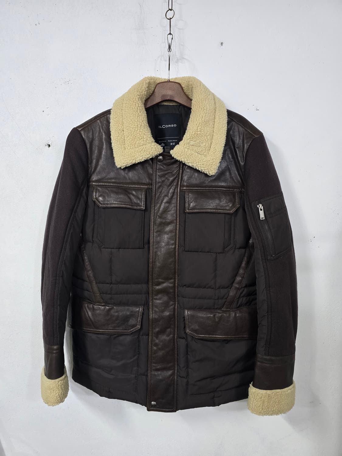 LG 패션 일꼬르소 양가죽 덕다운 패딩 L 상품이미지1