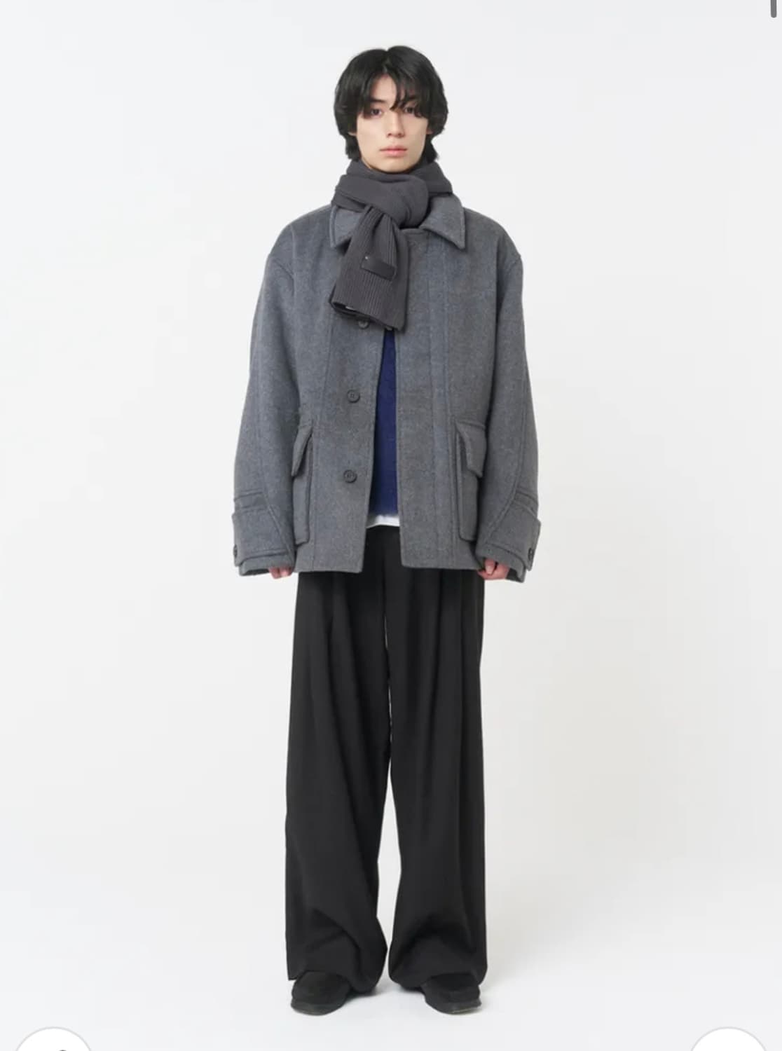 미세키 서울 맨 하프코트 상품이미지4