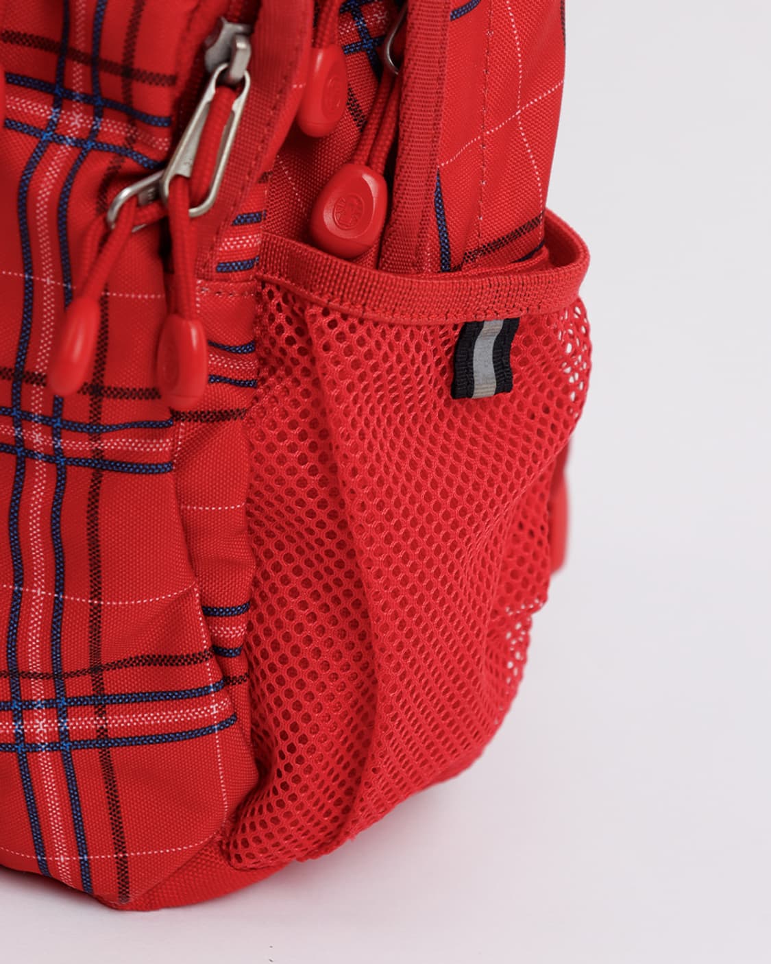 [COLEMAN] 레드 체크 나일론 미니 백팩 상품이미지5