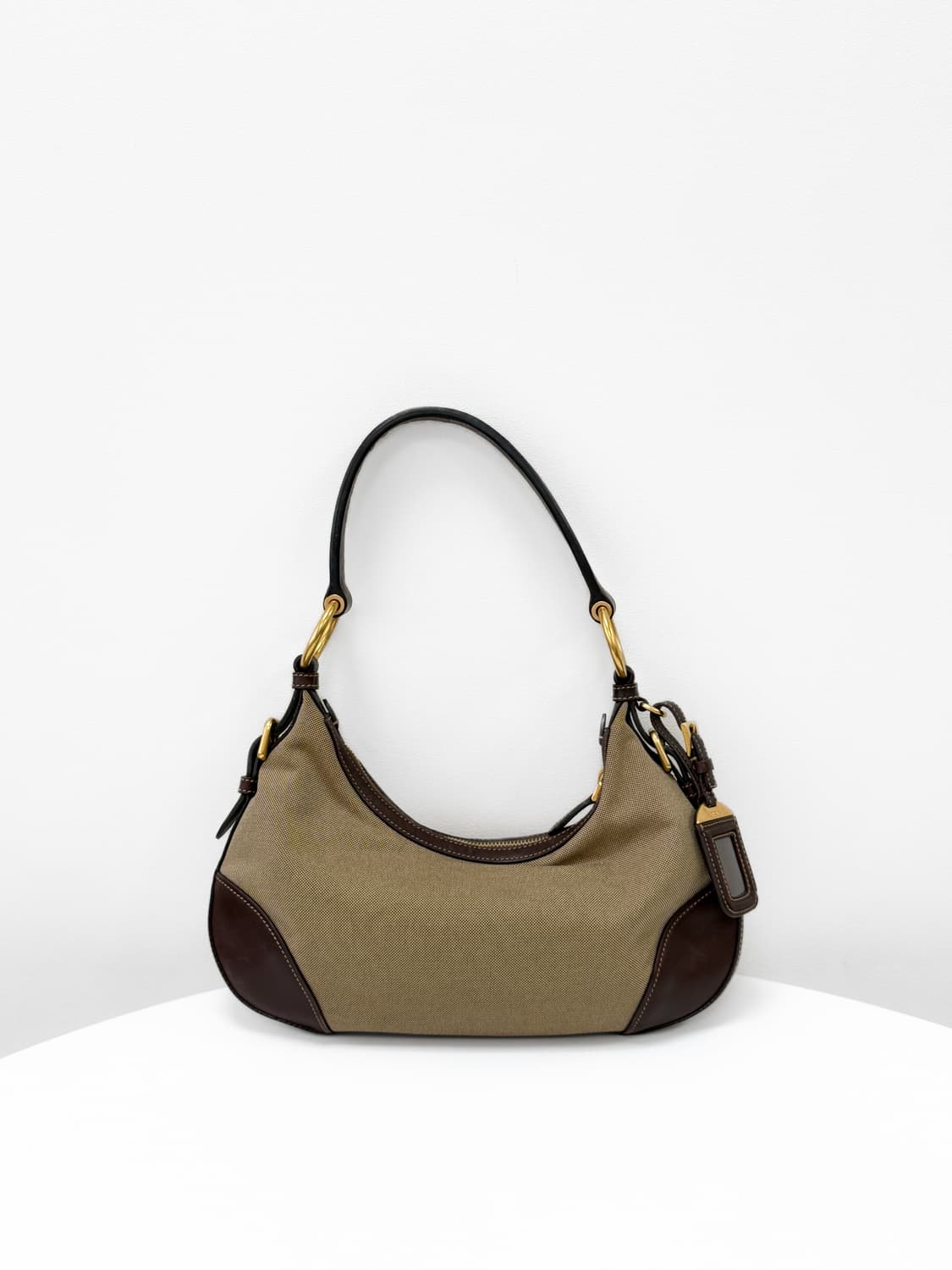 프라다 자카드 호보백 상품이미지4