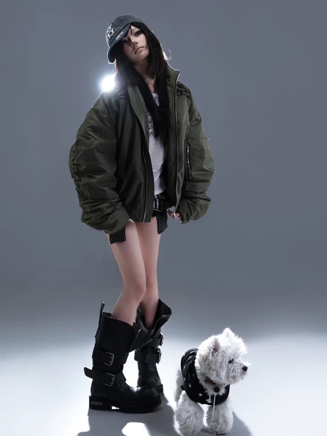 NightPatrol Camo Flight MA-1 Bomber 상품이미지3