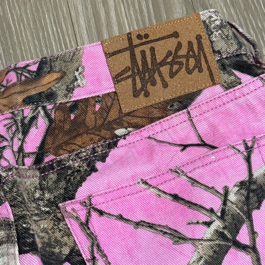 Stussy Big Ol' Jean 핑크 리얼트리팬츠 상품이미지5