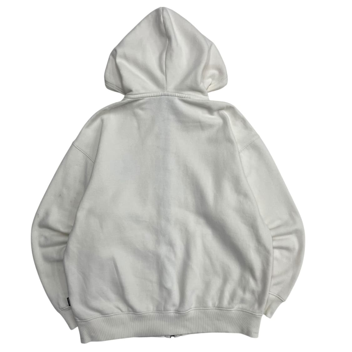 후아유 미니로고 아이보리 후드집업 S 상품이미지4