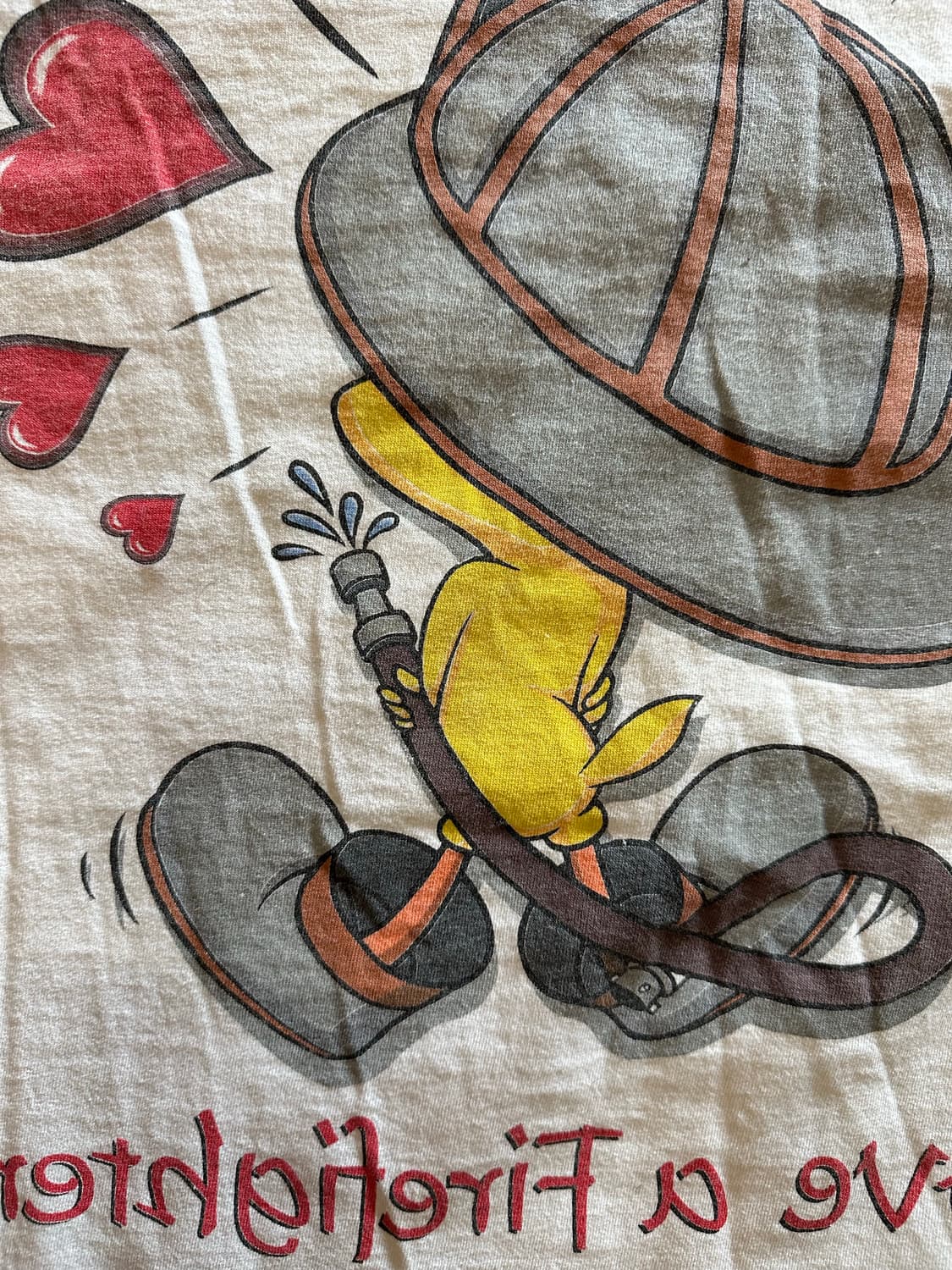 90s Looney Tunes "Love a Firefighter  상품이미지9