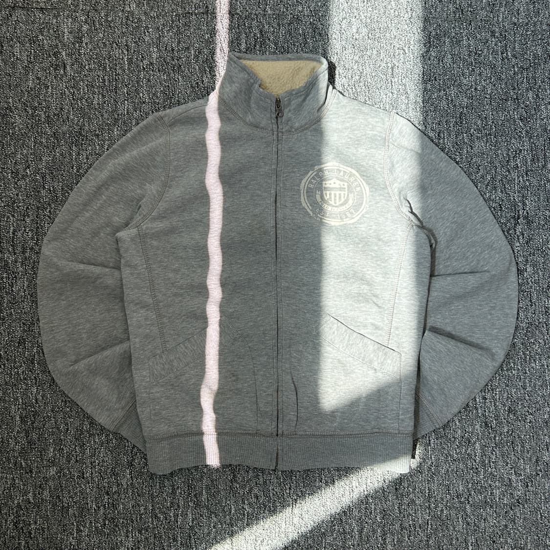 폴로 랄프로렌 진스 코튼 기모 집업 상품이미지1