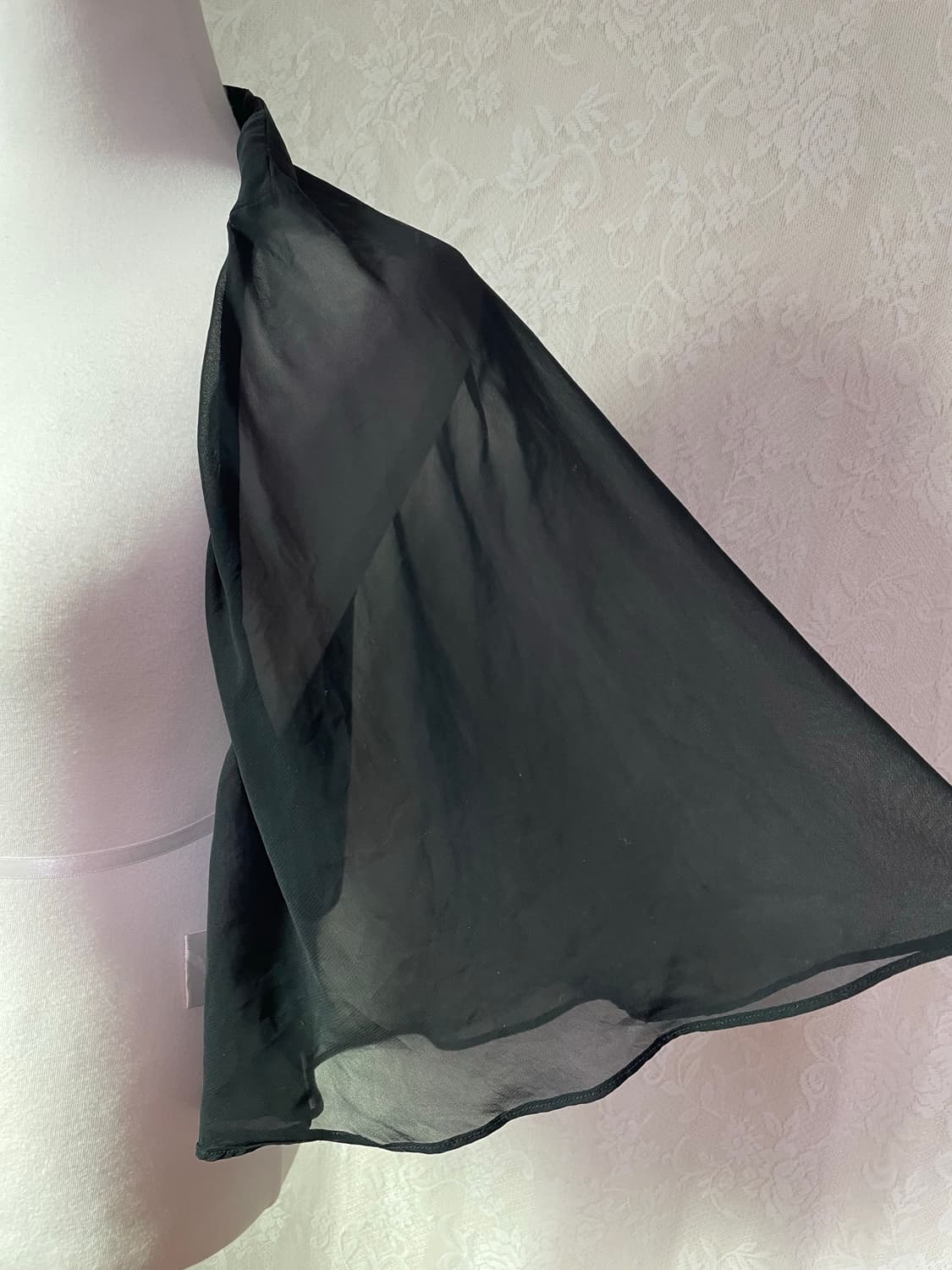     COMME CA ISM 블랙 쉬폰 숄 볼레로 상품이미지7