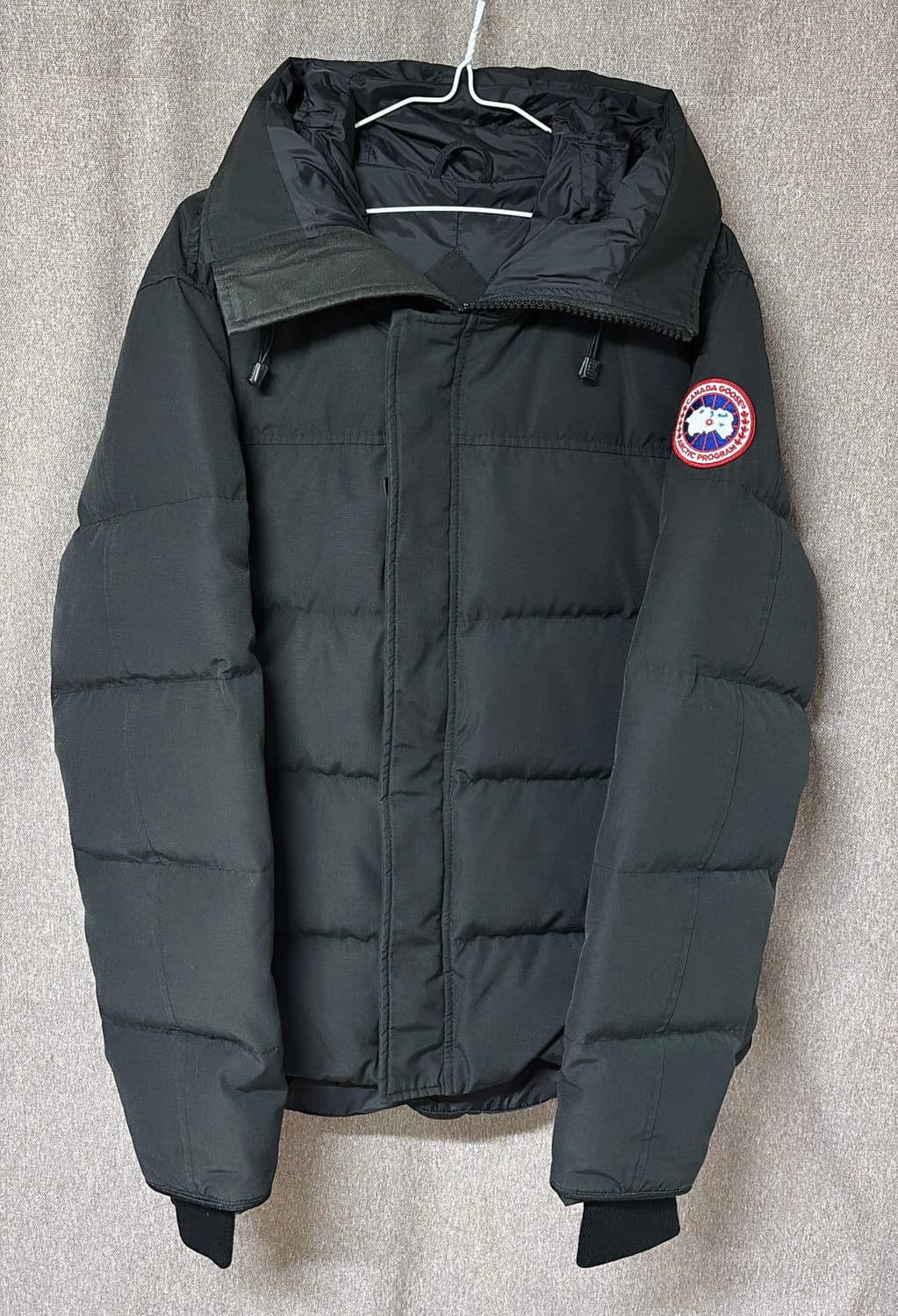 캐나다구스 맥밀란 패딩 블랙 XL 상품이미지3