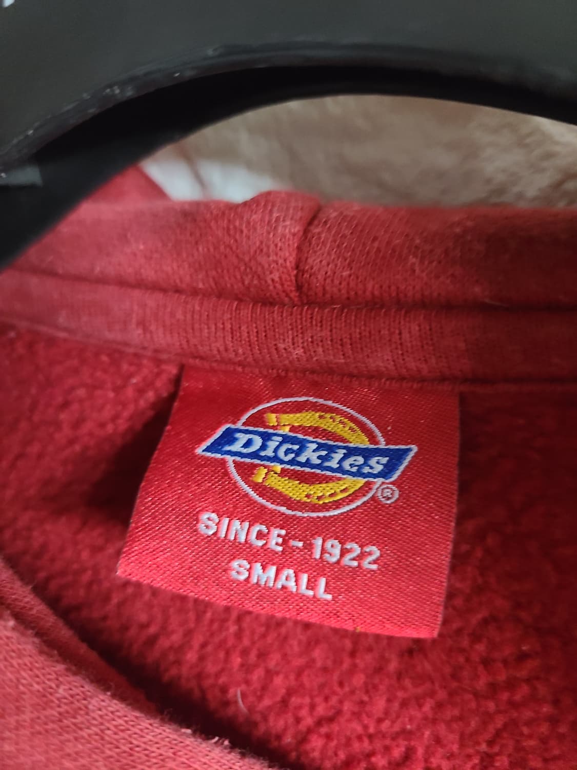 디키즈 빨간색 후드티(스몰) 상품이미지5