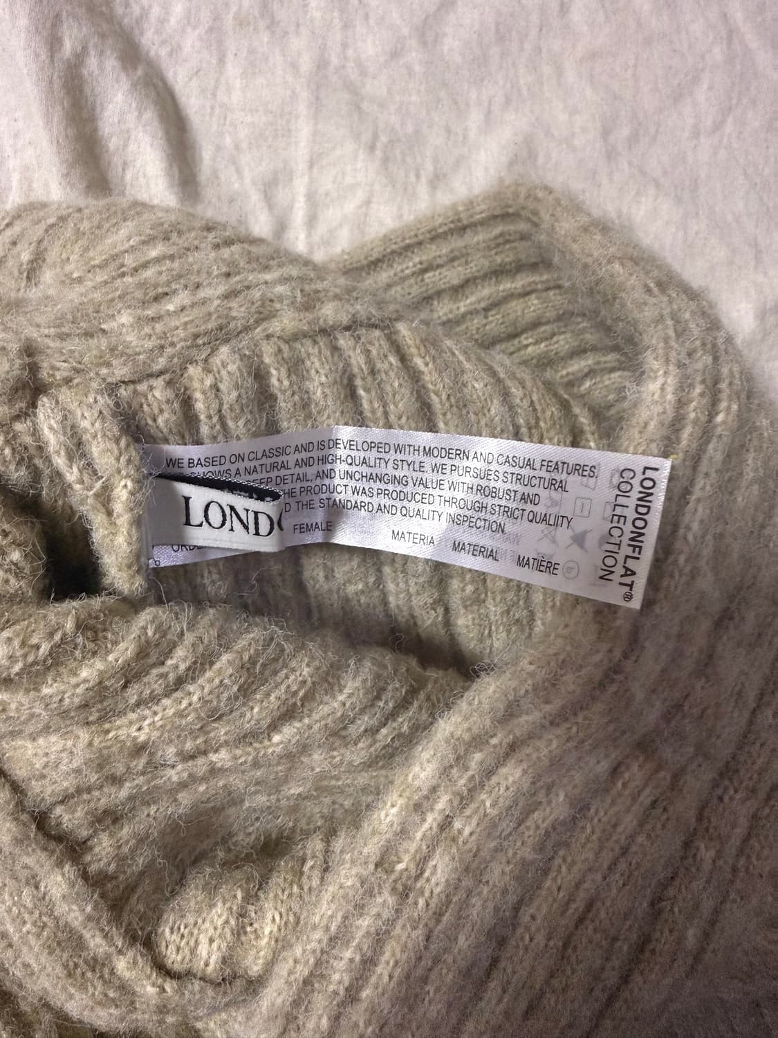 런던플랏 롱 니트 스커트  상품이미지3