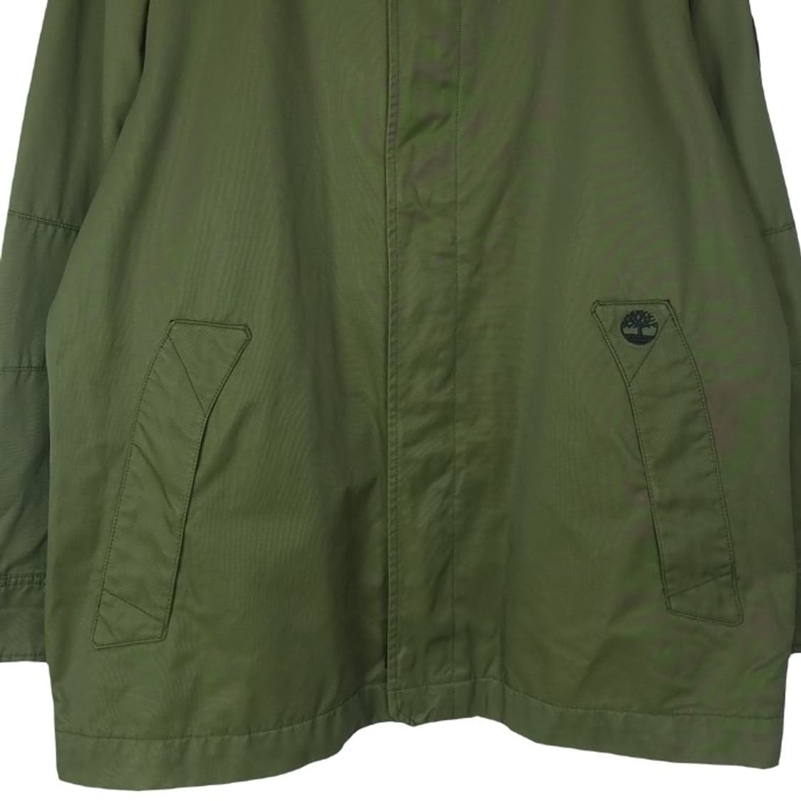 [팀버랜드] 로고 패치 후드 바람막이 카키 M18321 상품이미지5