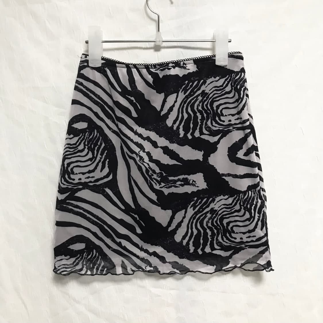 빈티지 오리엔탈 페어리 지브라 스커트 상품이미지1
