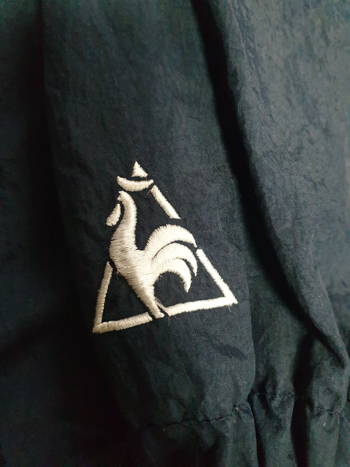 (단종매물) 르꼬끄 화섬 올드스쿨 레트로 자수로고 아노락 건담 (L) 상품이미지4