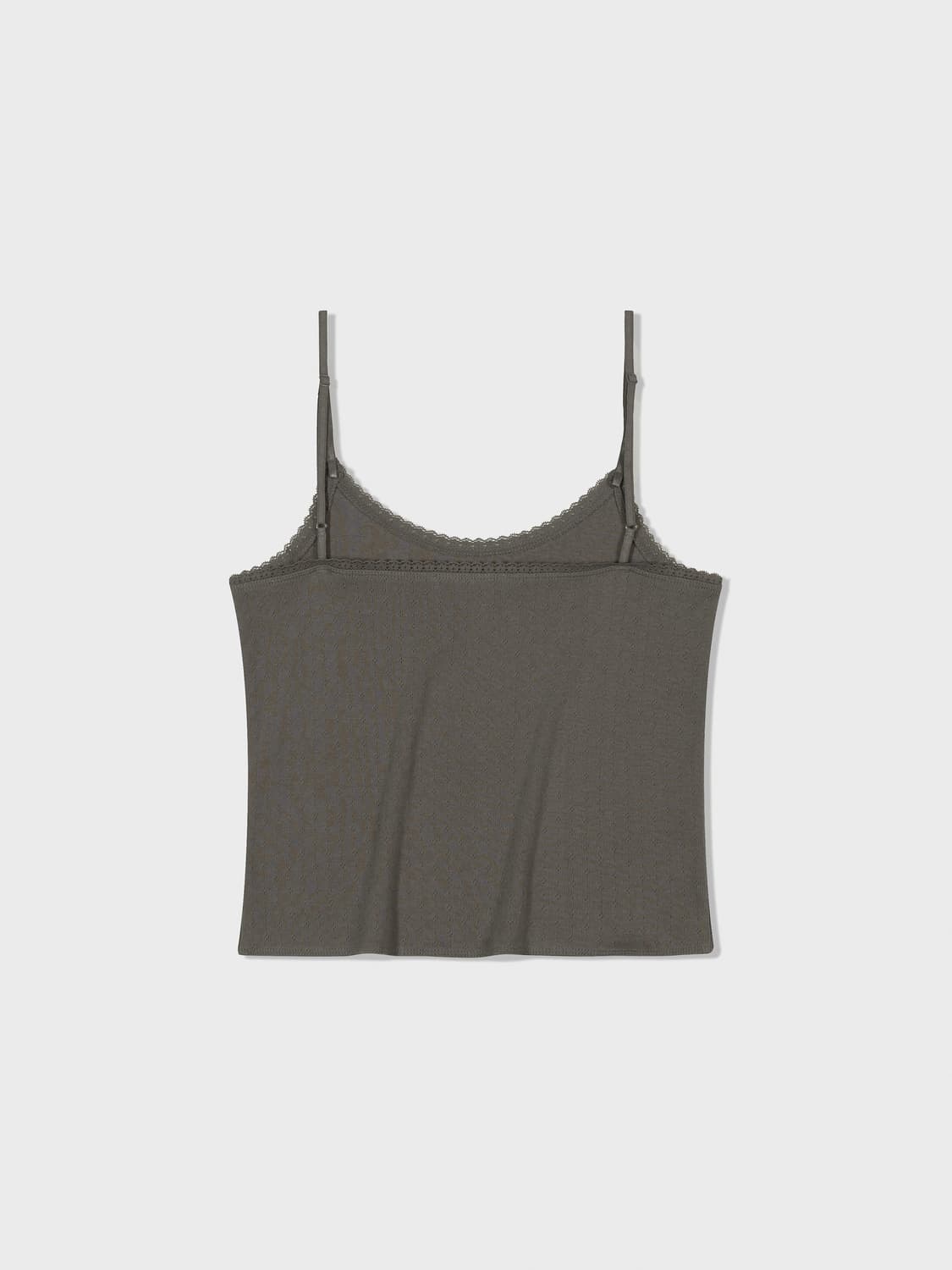 Pointell Lace Sleeveless (Charcoal) 상품이미지5