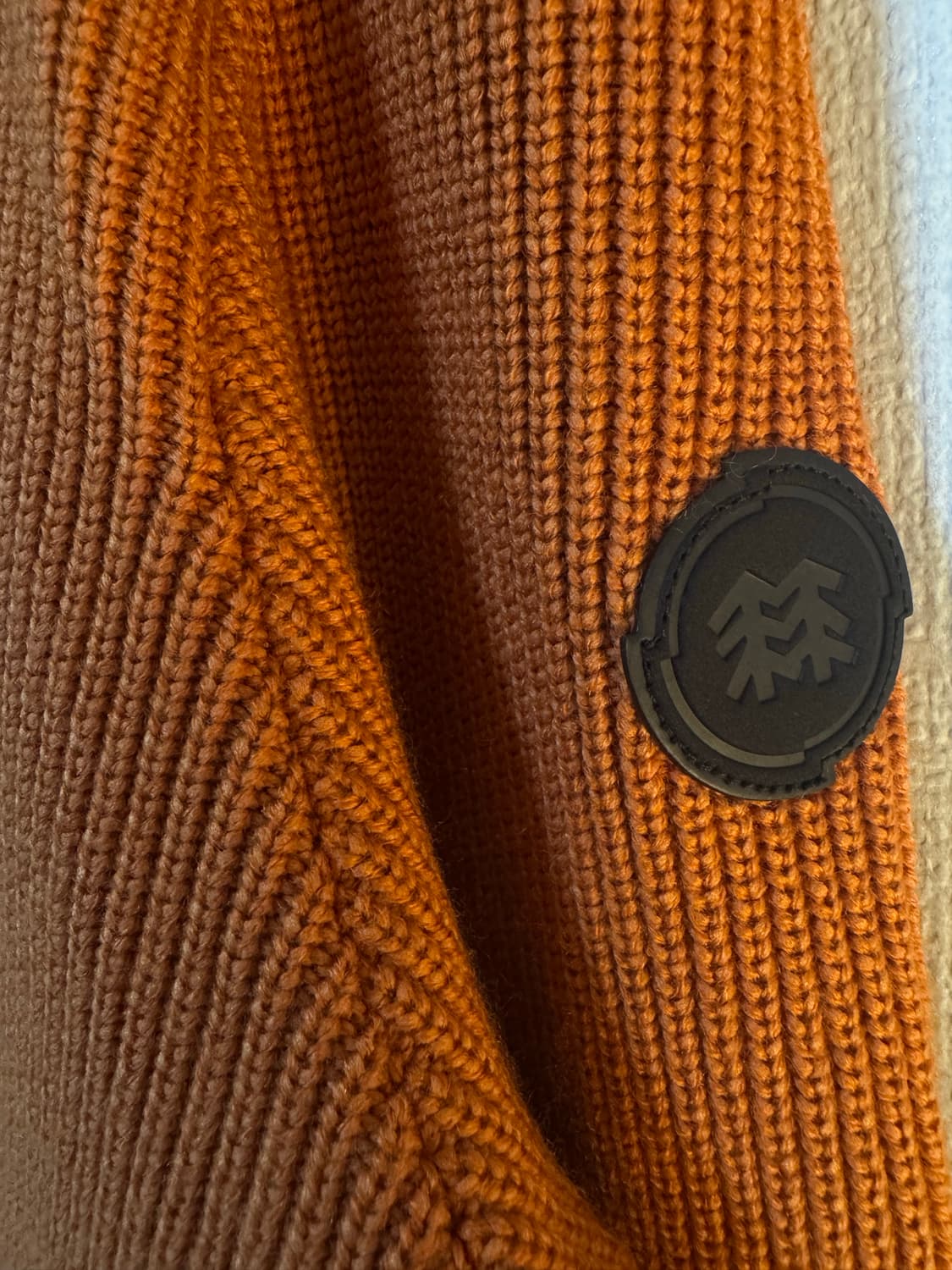 [XL]코오롱스포츠 울 반집업 니트 스웨터 상품이미지5