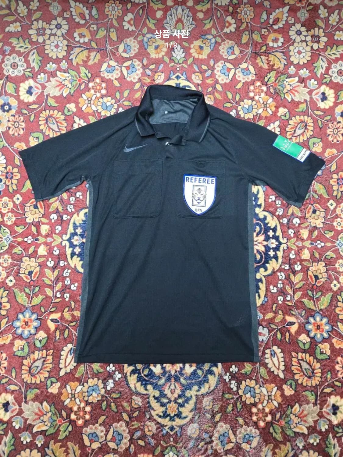 나이키(Nike) 심판 레프리 반팔 셔츠 (KFA 패치) - M사이즈  상품이미지1