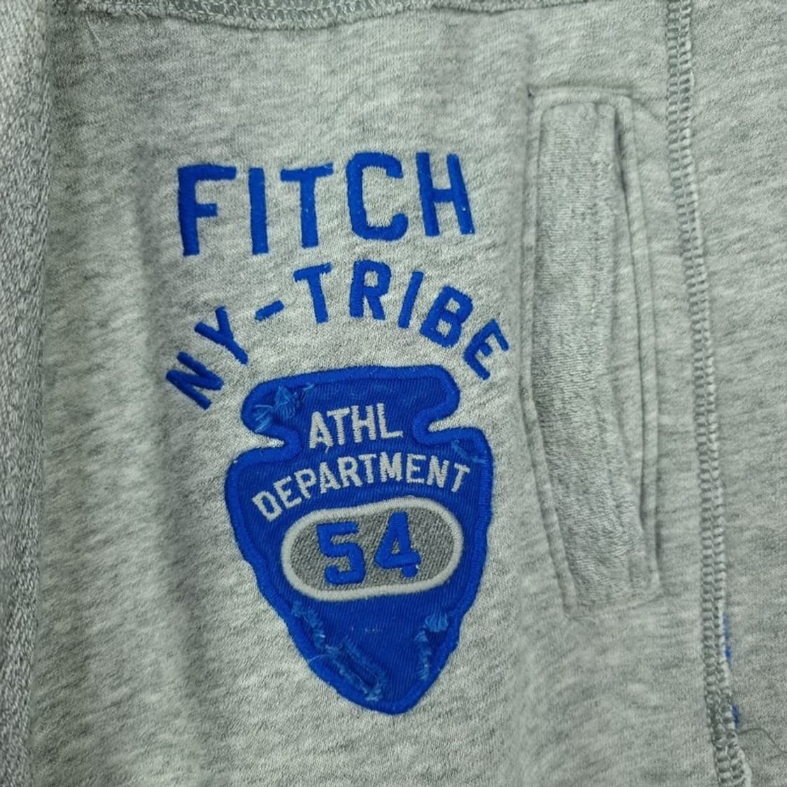 [아베크롬비] 로고 패치 스웻 팬츠 그레이 M18581 상품이미지6