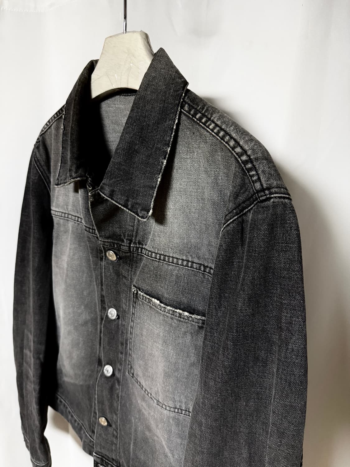 헬무트랭 90s Fade Washed Denim 트러커 자켓 상품이미지2