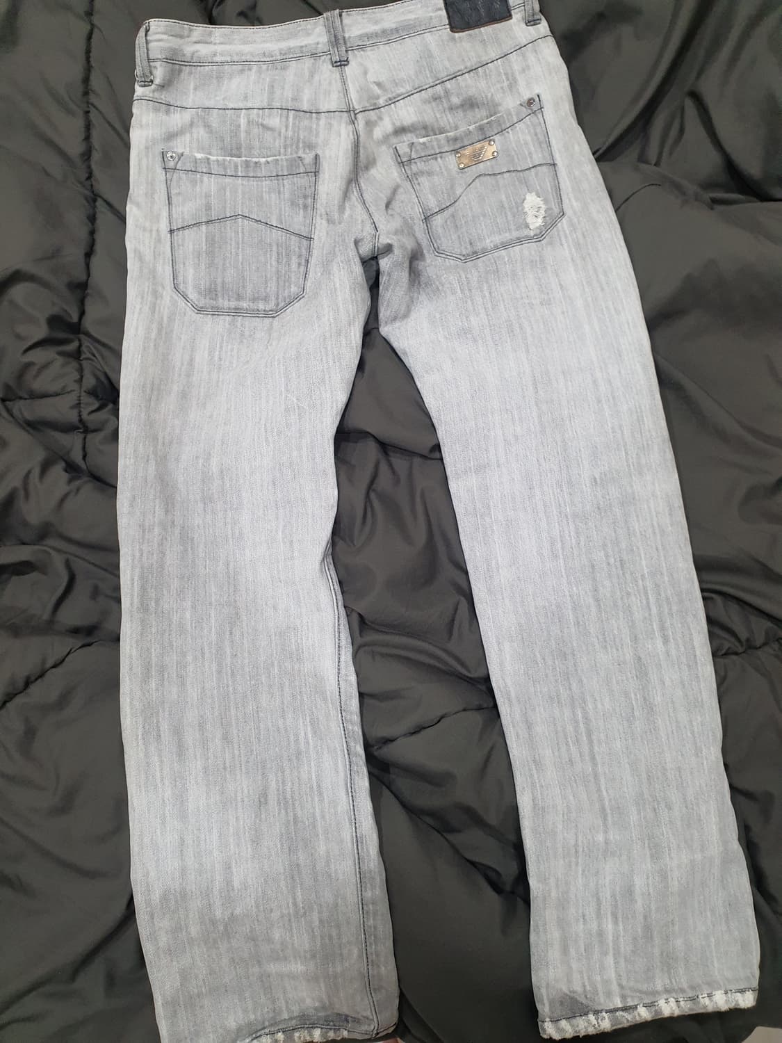 알마니 빈티지  스트레이트핏 워싱진  상품이미지3