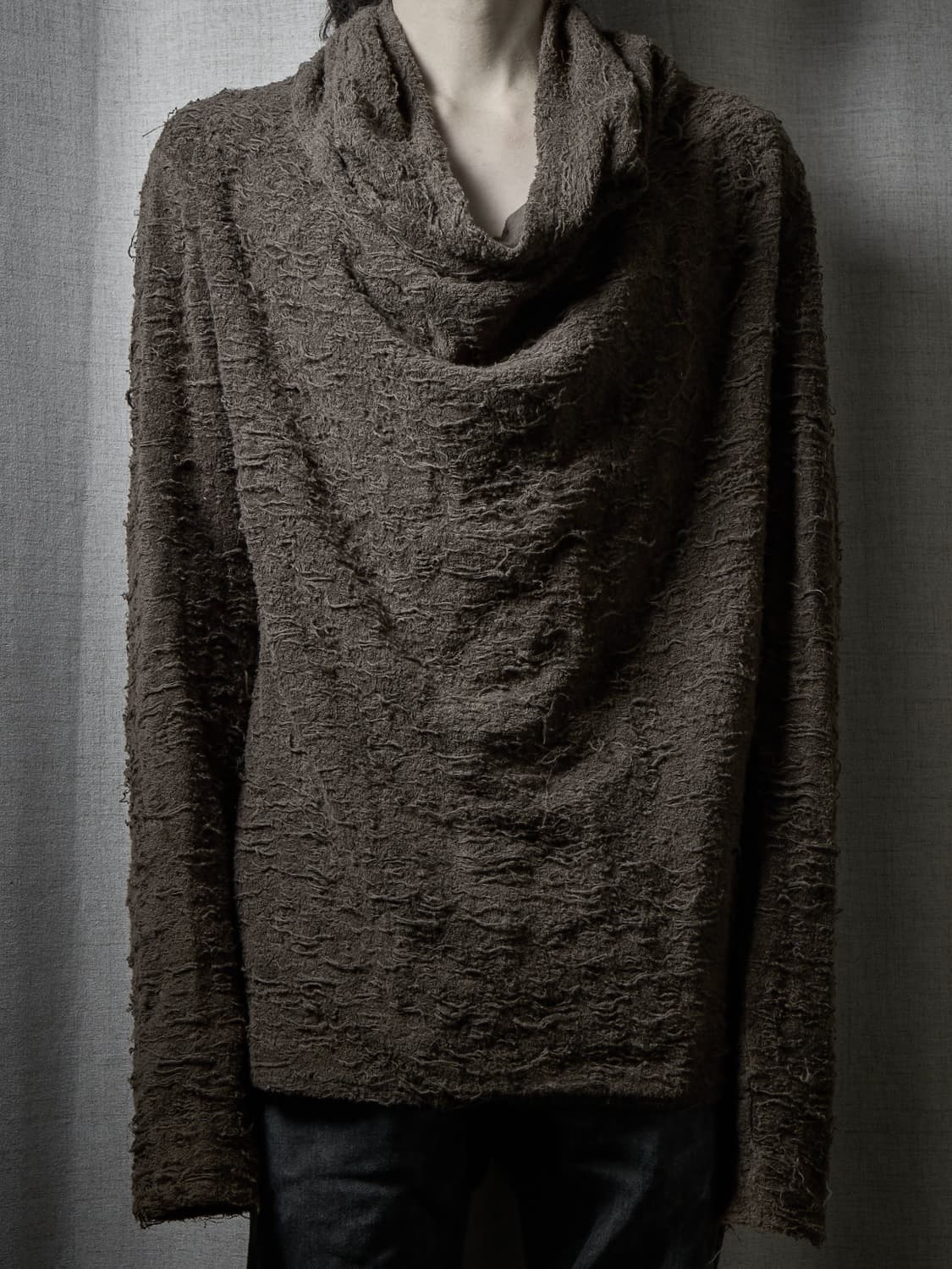 Julius FW2008 드레이프 데미지 탑 상품이미지7