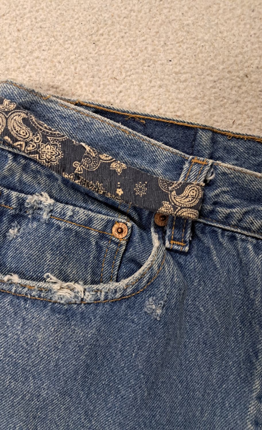 리바이스00s 501xx usa 리폼팬츠 상품이미지3