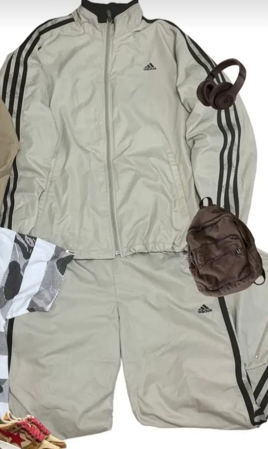 희귀) 아디다스 브라운 셋업 상품이미지5