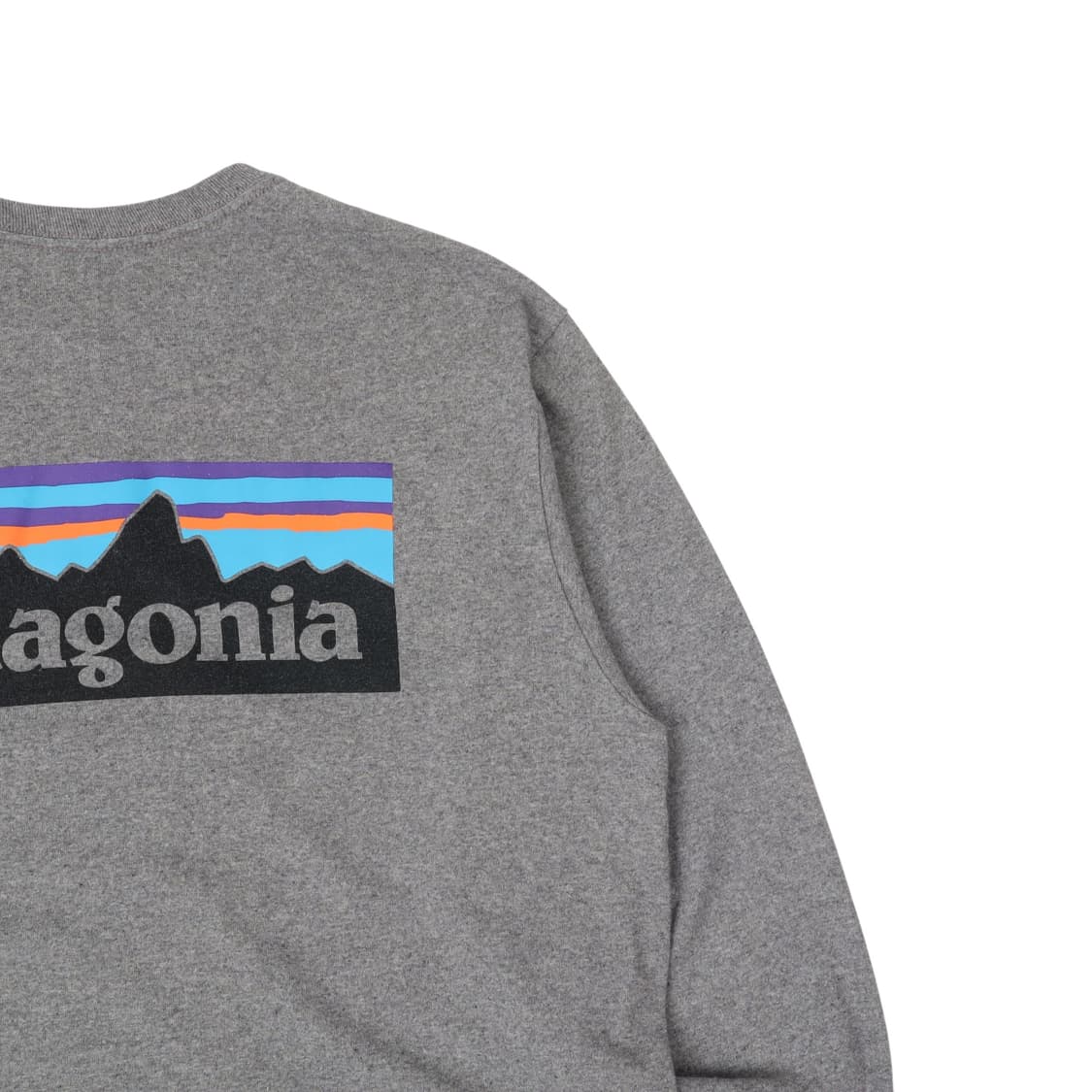 파타고니아 웨이브 로고 롱슬리브 티셔츠 상품이미지3