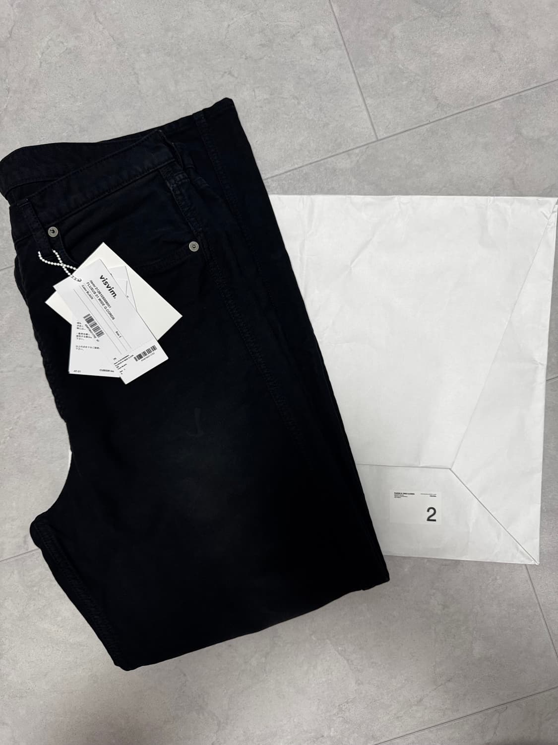 visvim 26ss fluxus 01 wide g.cords 판매 상품이미지1