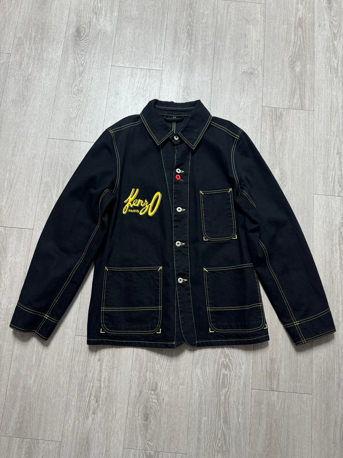Kenzo Cotton Denim Workwear Jacket 상품이미지1