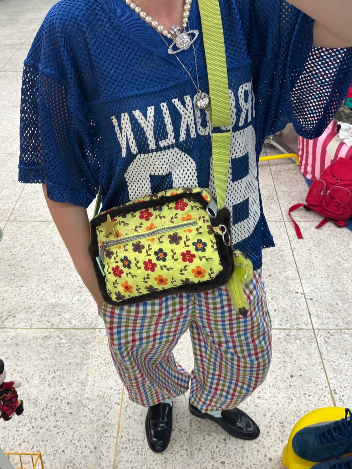 Vintage Kipling Fluffy Cross Bag 상품이미지7