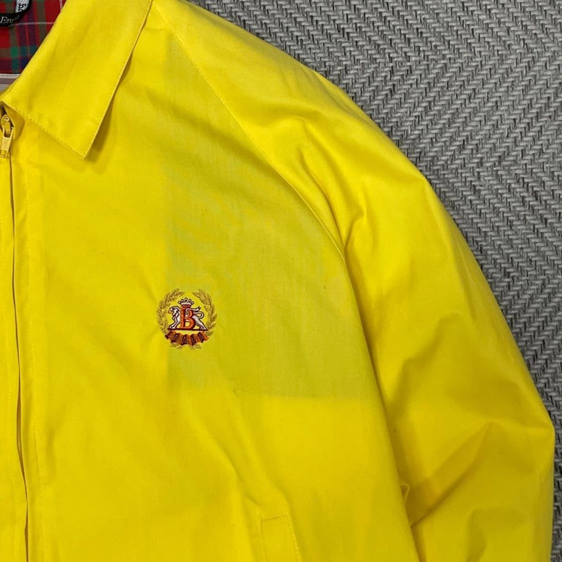 바라쿠타 자수 로고 집업 자켓 v0470 상품이미지4