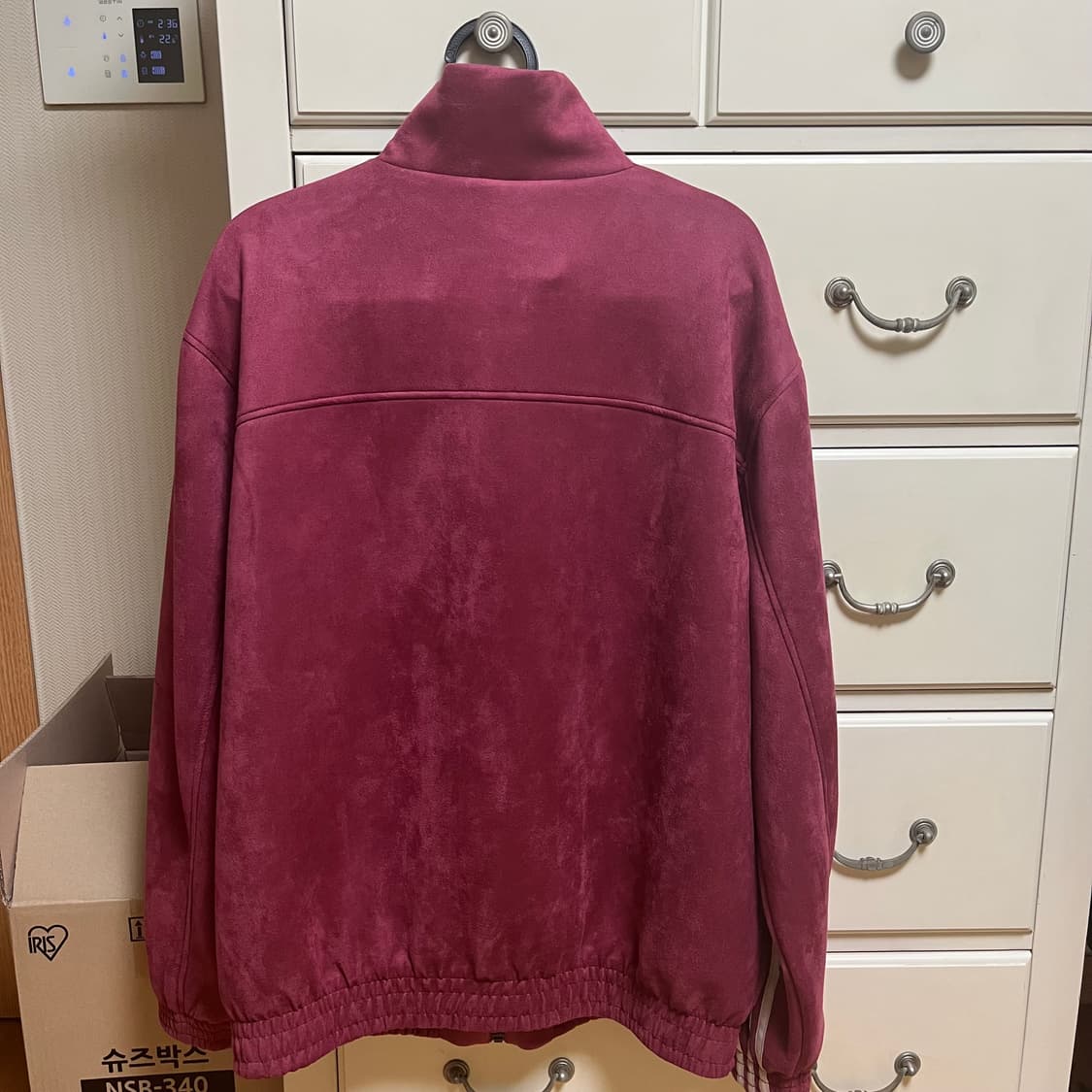 [M] 중티다스 버건디 져지 트랙탑 상품이미지2