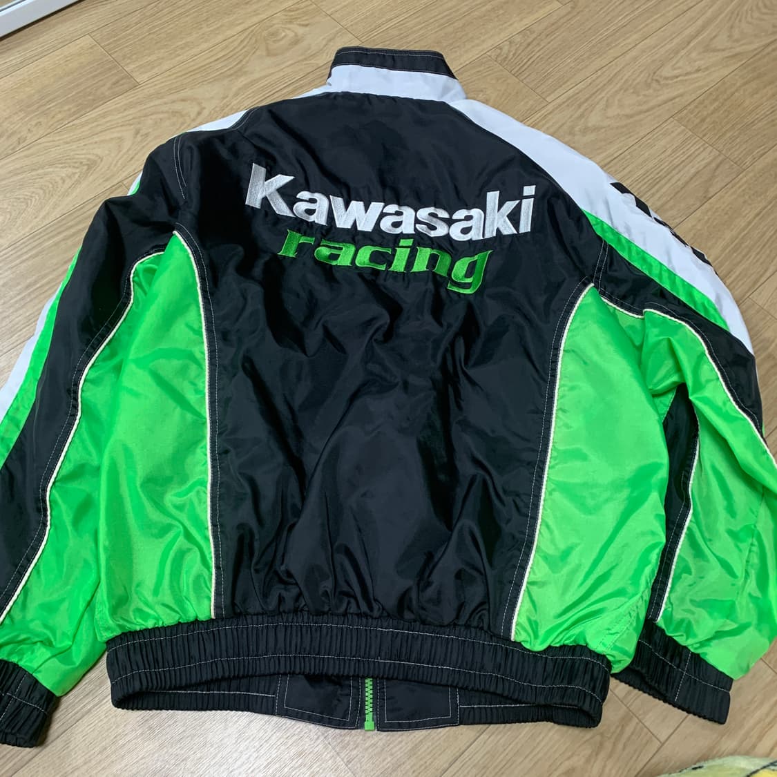 100)kawasaki 가와사키 레이싱 자켓 상품이미지2