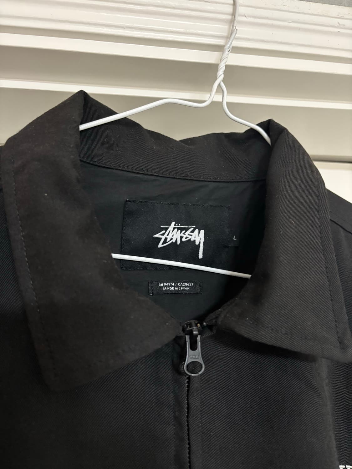 [L] 스투시 인터네셔널 백로고 자켓  상품이미지3