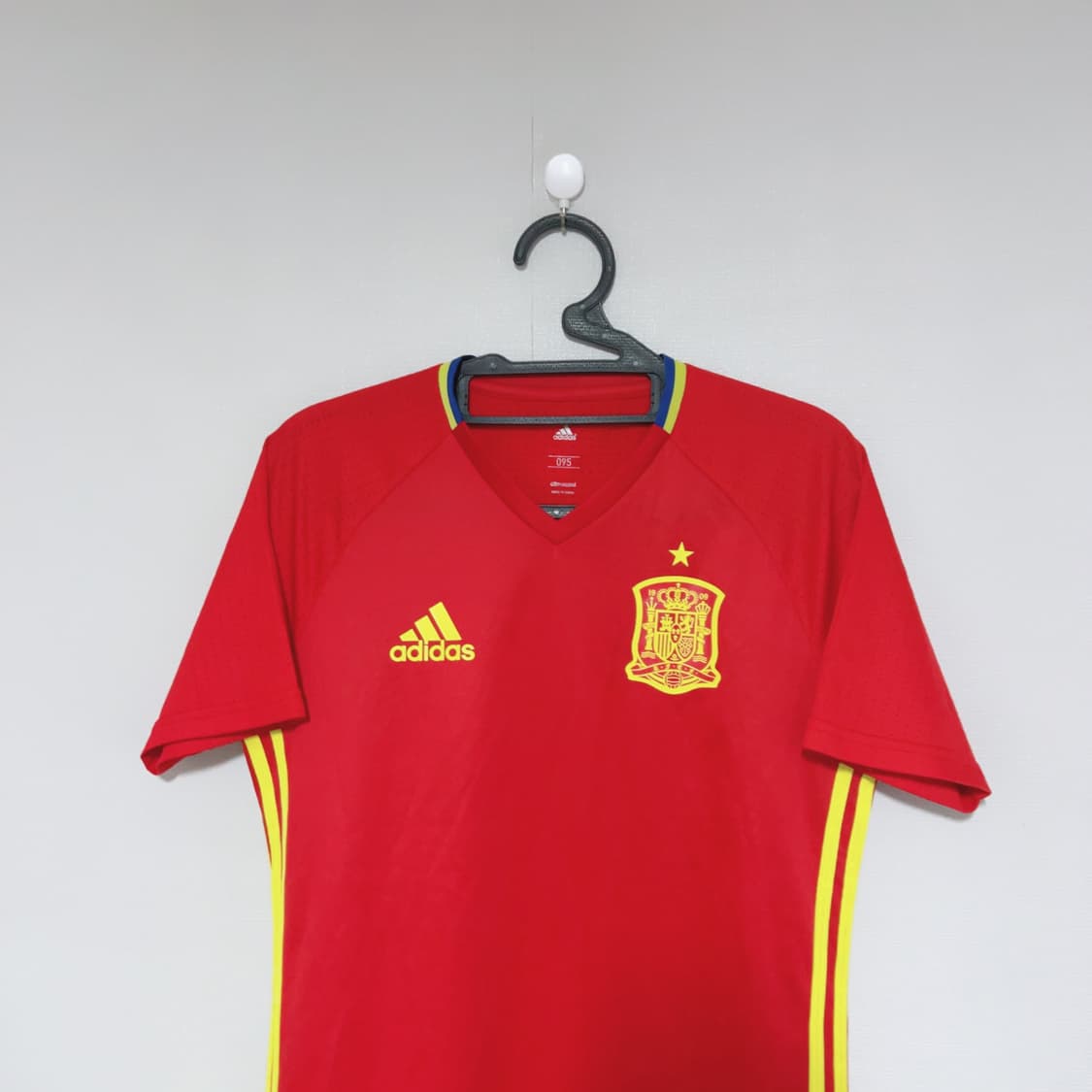 아디다스 스페인 올드스쿨 블록코어 여름 축구 유니폼 상품이미지2