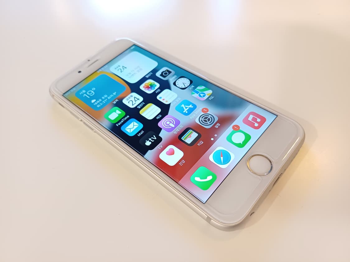 [순정 국내배송] 아이폰6S 128GB 배터리신품 무음카메라 실버 상품이미지3