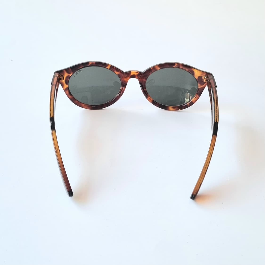 데드스탁 오벌형 호피 뿔테 선글라스 상품이미지7