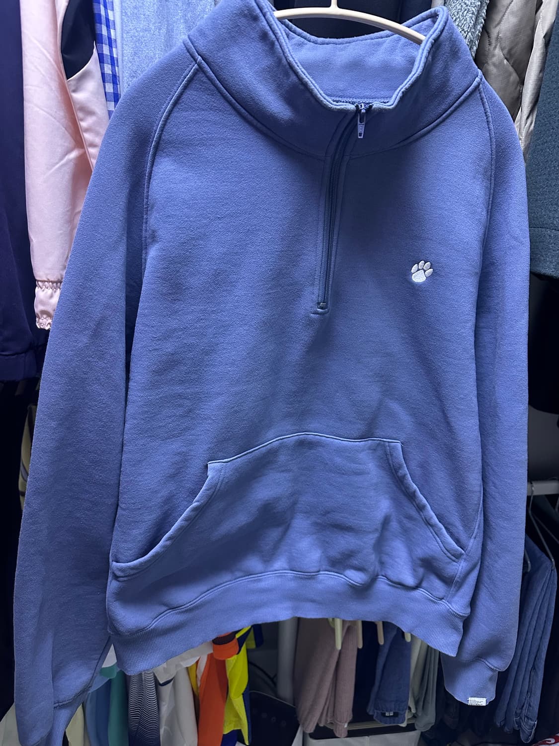 XL 디스이즈네버댓 하프집업 맨투맨 상품이미지1