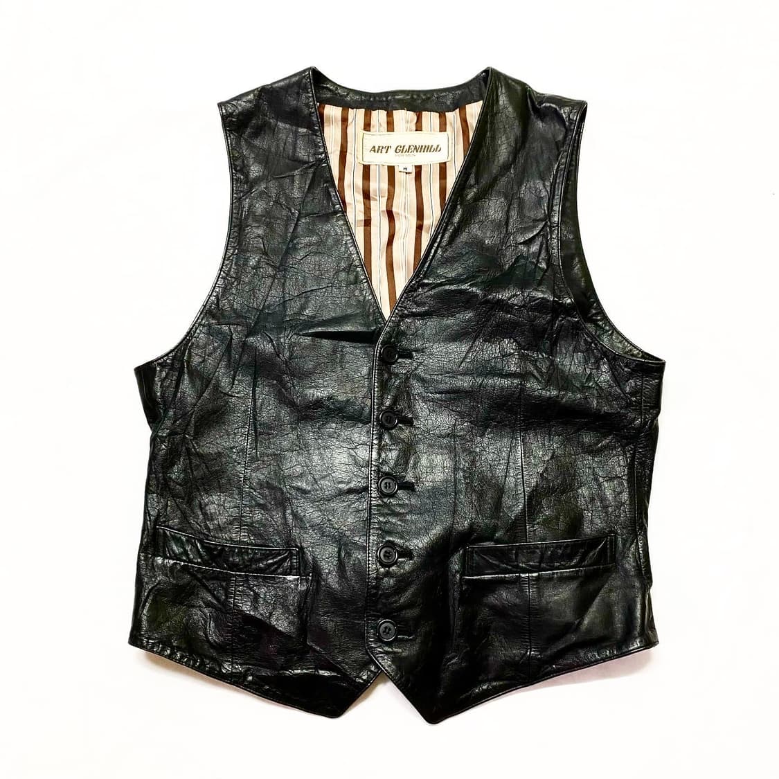 Art Glenhill - 소가죽 레더 베스트 상품이미지1
